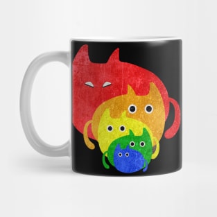 Rainbow cats Mug